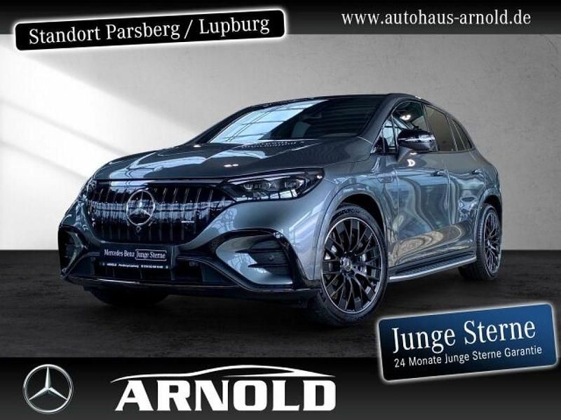 Selenitgrau (metallic) Gebraucht 2024 Mercedes EQE AMG 43 SUV | 86.849 € (Fairer Preis) - Bild 1/4