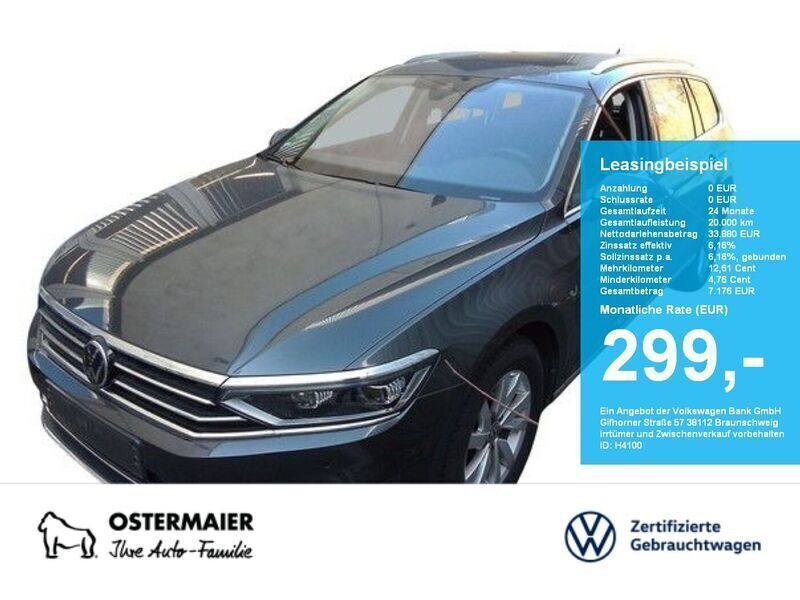Grau Gebraucht 2023 VW Passat Elegance Kombi | 33.880 € (Fairer Preis) - Bild 1/4