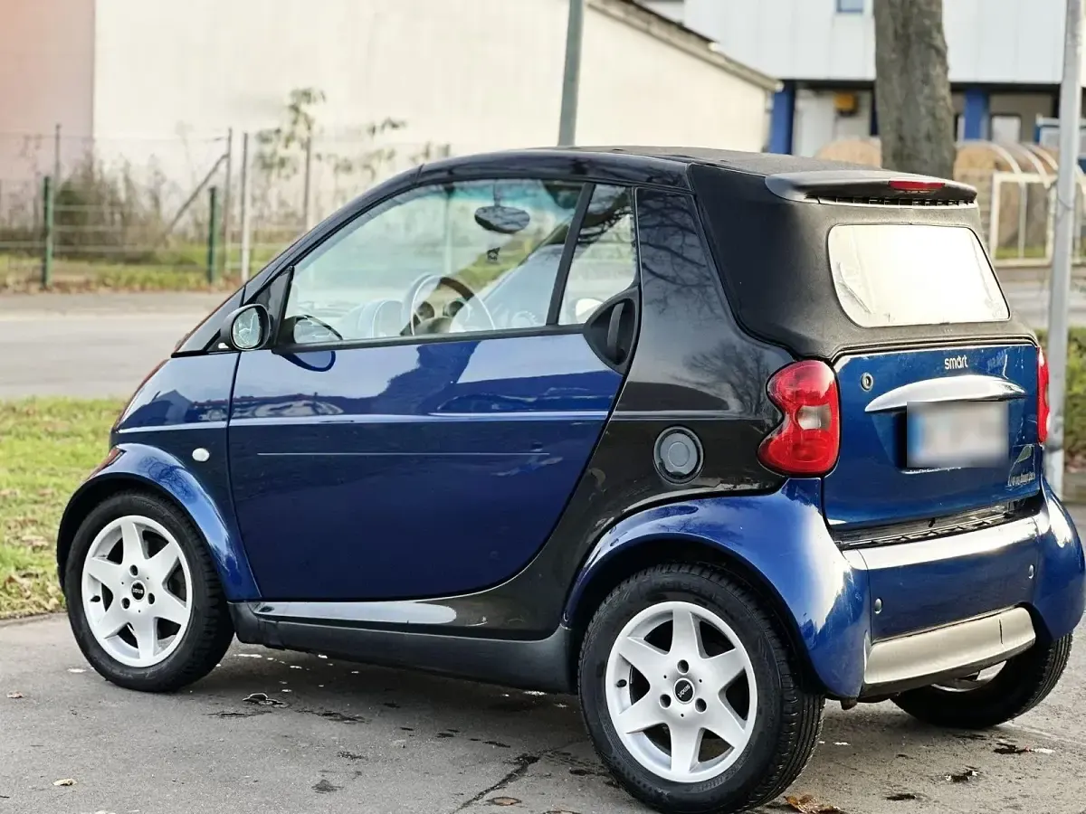 Occasion Smart ForTwo Cabrio 61 ch (44 kW) 2003 Bleue Cabriolet