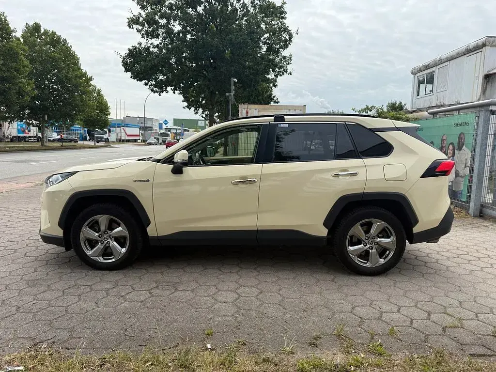 Gebraucht Toyota RAV4 Hybrid Lounge 178 PS (130 kW) 2019 Weiß SUV