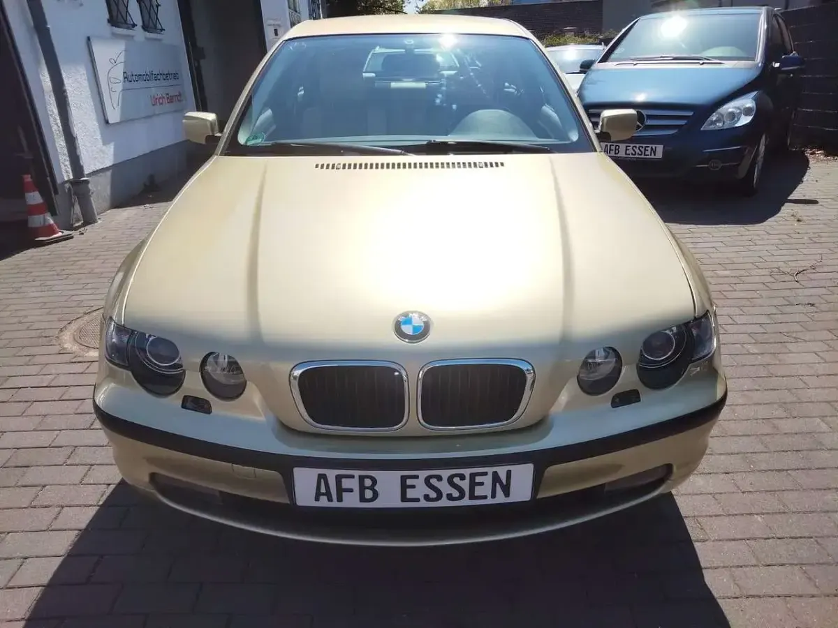 Brugt BMW 316 116 HK (85 kW) 2003 Gul Coupe