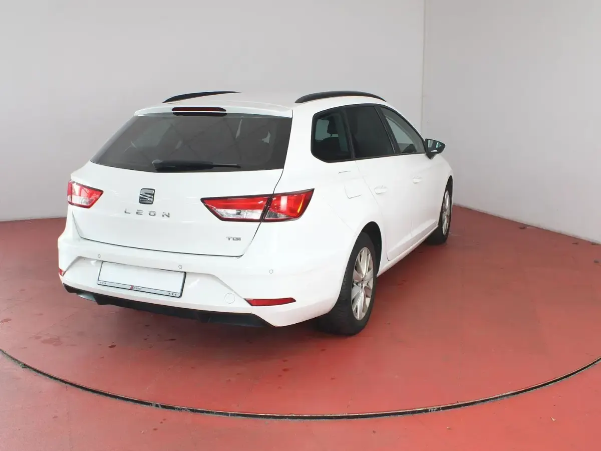 Gebraucht Seat Leon ST Style 110 PS (80 kW) 2018 Weiß Kombi