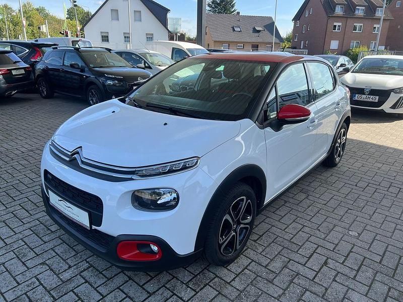 Weiß Gebraucht 2017 Citroën C3 Shine Kleinwagen | 7.490 € (Fairer Preis) - Bild 1/4