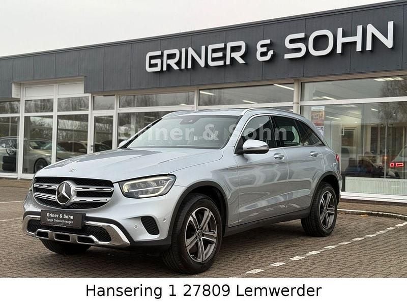 Silber Gebraucht 2021 Mercedes GLC300e SUV | 33.250 € (Superpreis) - Bild 1/4