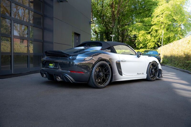 Neu Porsche Boxster Spyder 500 PS (367 kW) 2025 Weiß Cabrio