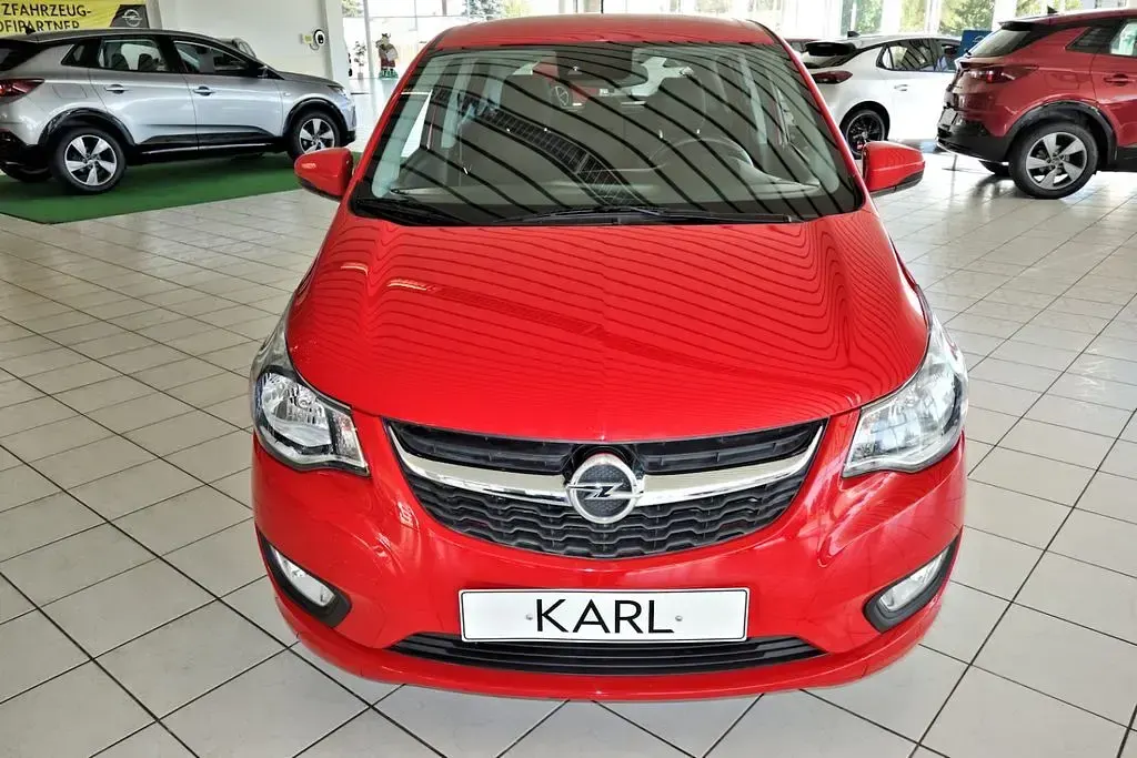 Second-hand Opel Karl Edition 75 CP (55 kW) 2016 Roșu Hatchback