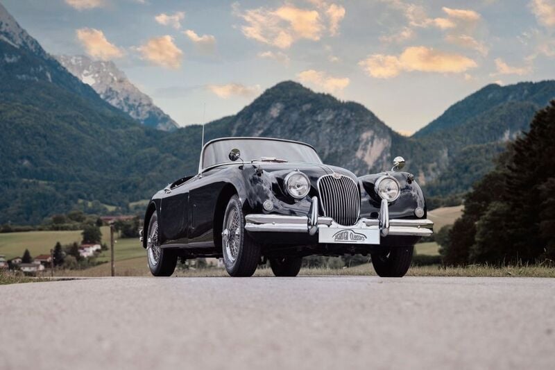Gebraucht Jaguar XK S 253 PS (186 kW) 1958 Schwarz Cabrio