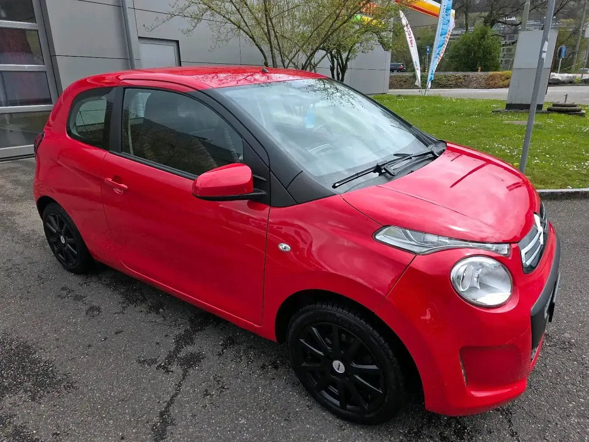 Gebraucht Citroën C1 70 PS (51 kW) 2018 Rot Kleinwagen