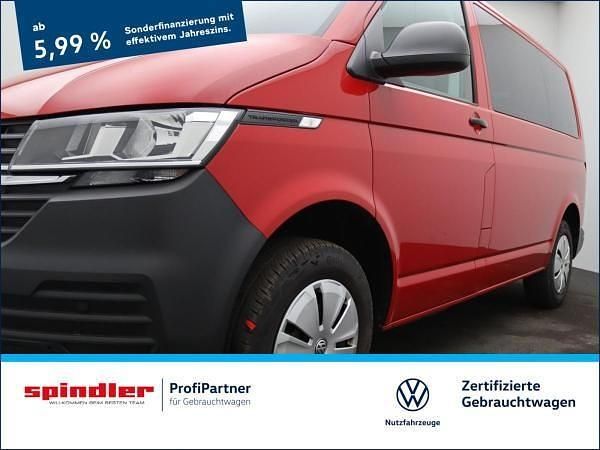 Rot (kirschrot) Gebraucht 2022 VW T6.1 Van | 27.481 € (Superpreis) - Bild 1/3