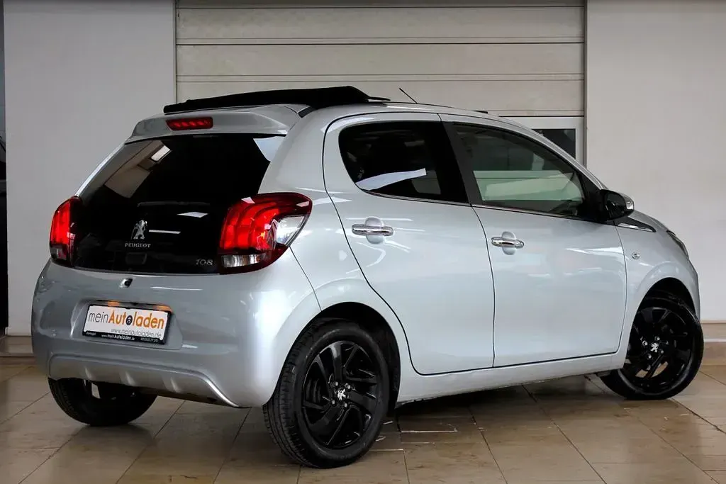 Gebraucht Peugeot 108 Allure 82 PS (60 kW) 2018 Silber Cabrio