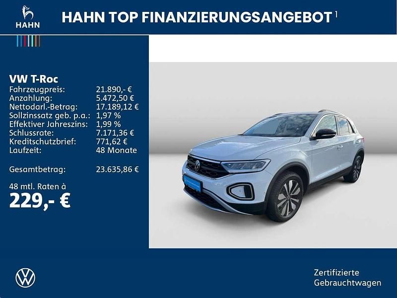 Gebraucht VW T-Roc Goal 116 PS (85 kW) 2025 Pure white SUV