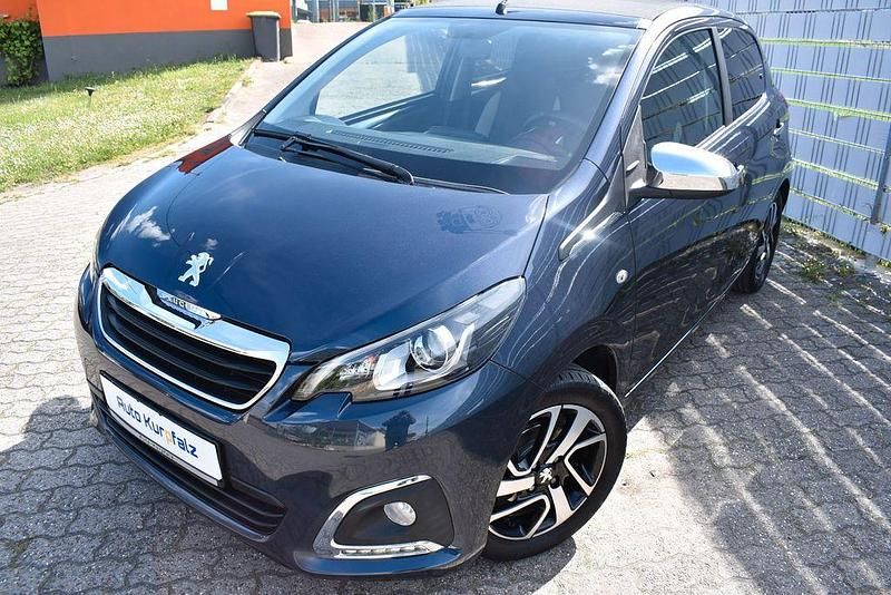 Blau Gebraucht 2018 Peugeot 108 Allure Kleinwagen | 9.700 € (Fairer Preis) - Bild 1/4