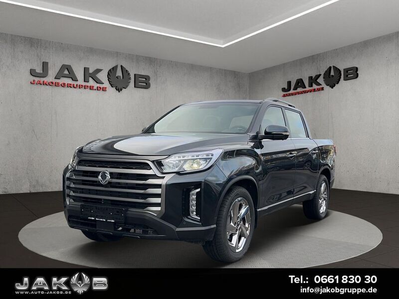 Space black Gebraucht 2023 Ssangyong Musso Sapphire SUV | 39.499 € (Superpreis) - Bild 1/4