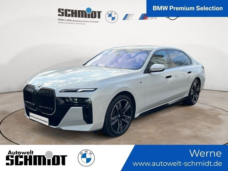 Mineralweiß Gebraucht 2024 BMW i7 M Sport Limousine | 87.989 € - Bild 1/4
