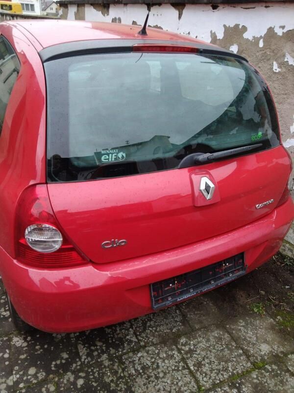 Rot Gebraucht 2010 Renault Clio II Campus Kleinwagen | 1.799 € - Bild 1/4