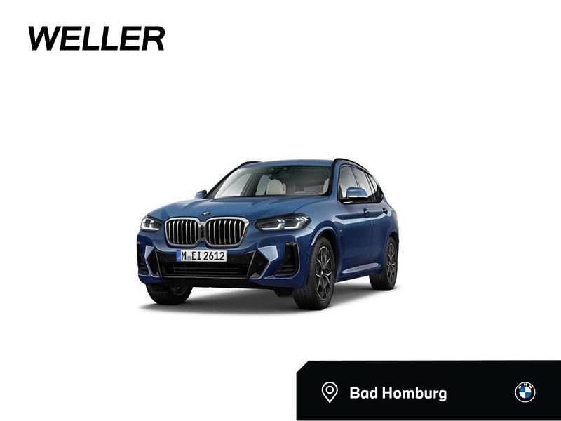 Phytonicblau (blau) Gebraucht 2022 BMW X3 M Sport SUV | 44.980 € (Superpreis) - Bild 1/4