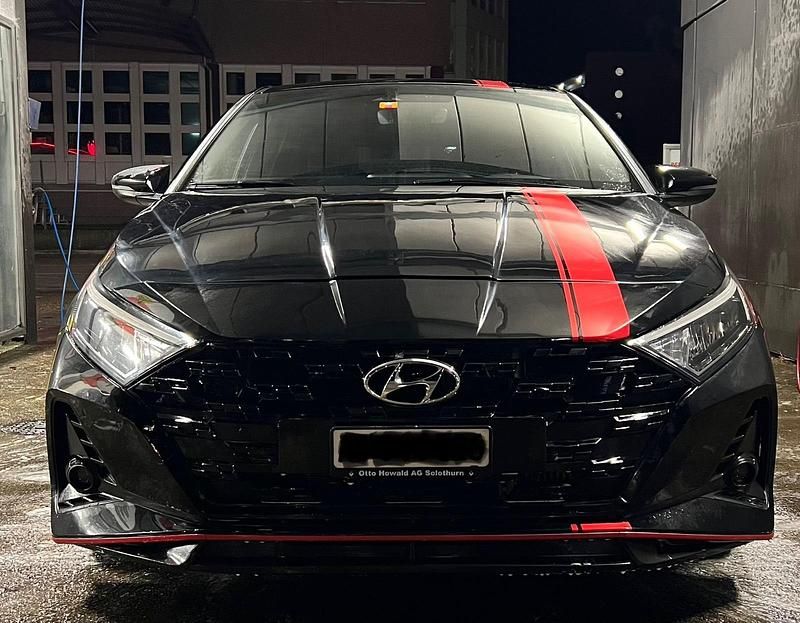 Schwarz Gebraucht 2023 Hyundai i20 N Line Limousine | 16.500 € (Guter Preis) - Bild 1/4