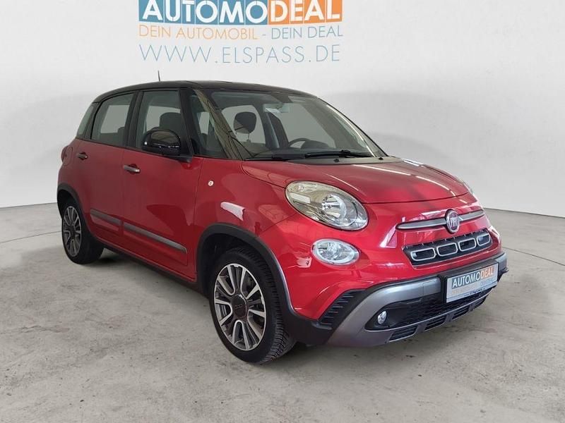 Gebraucht Fiat 500L 120 PS (88 kW) 2018 Passione rot mit glanzschwarz) (rot Van / Kleinbus