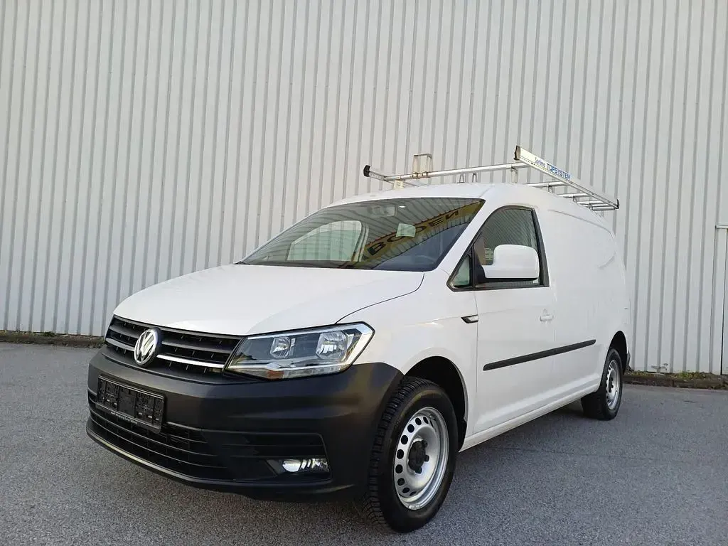 Gebraucht VW Caddy 122 PS (89 kW) 2020 Weiß Van / Kleinbus