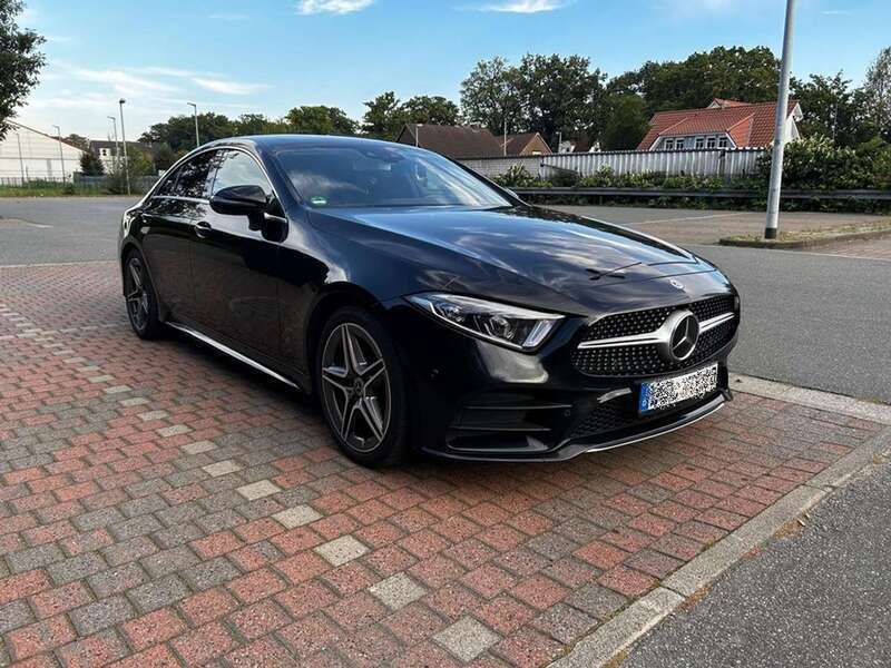 Schwarz Gebraucht 2019 Mercedes CLS450 AMG line Coupé | 41.900 € (Superpreis) - Bild 1/4