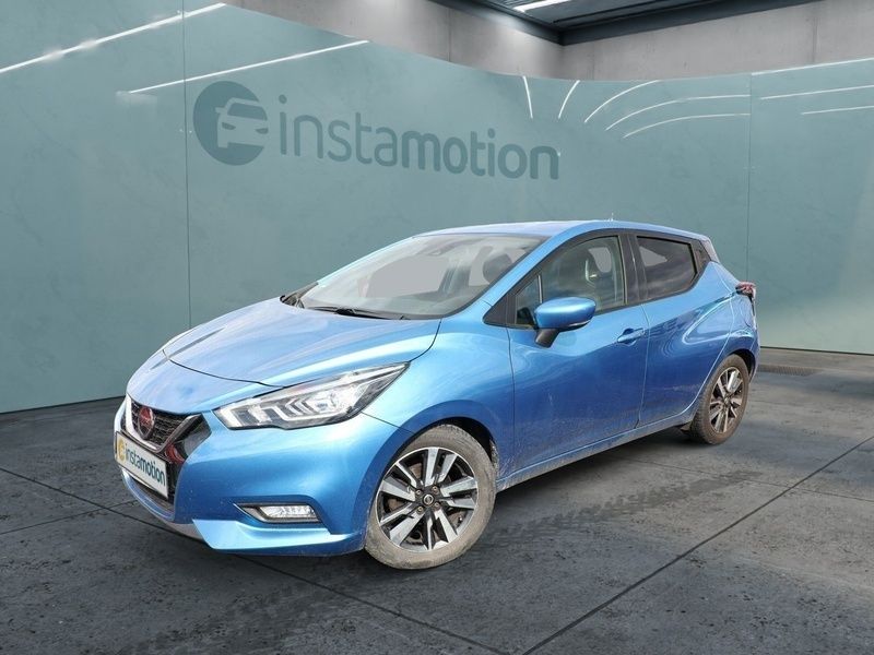 Gebraucht Nissan Micra Tekna 101 PS (74 kW) 2020 Blau Kleinwagen