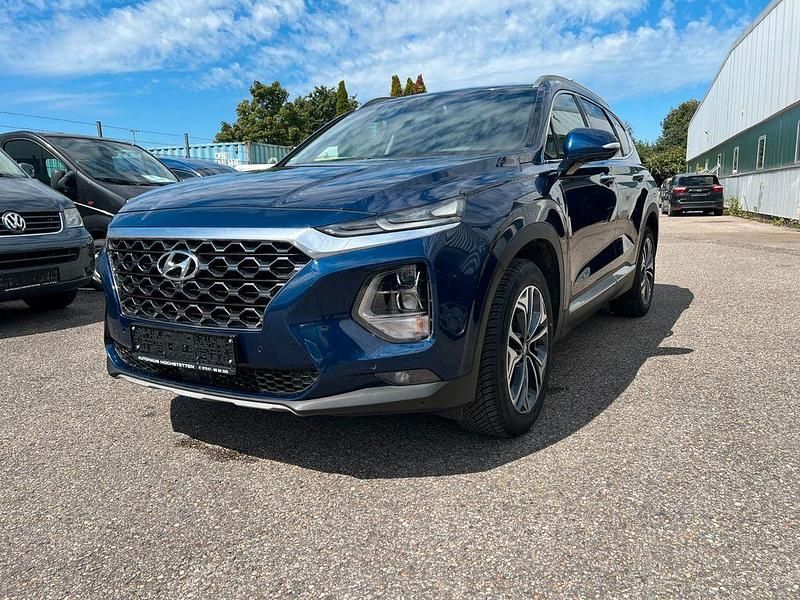 Gebraucht Hyundai Santa Fe Premium 200 PS (147 kW) 2019 Blau SUV