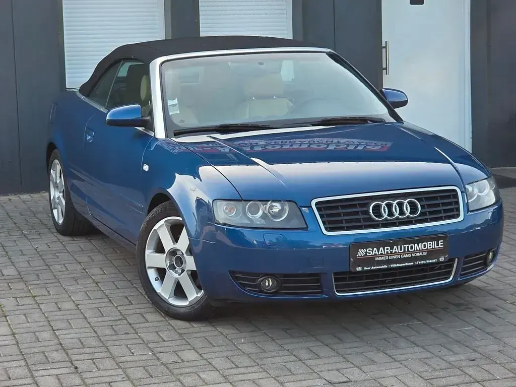Gebraucht Audi A4 Cabriolet 131 PS (96 kW) 2005 Blau Cabrio