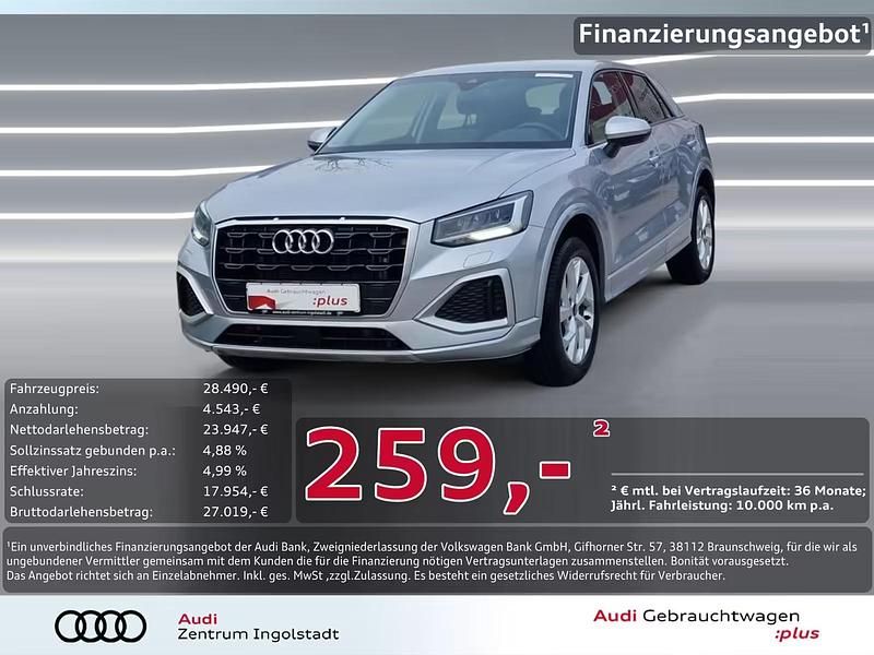 Second-hand Audi Q2 Advanced Plus 150 CP (110 kW) 2024 Argintiu SUV