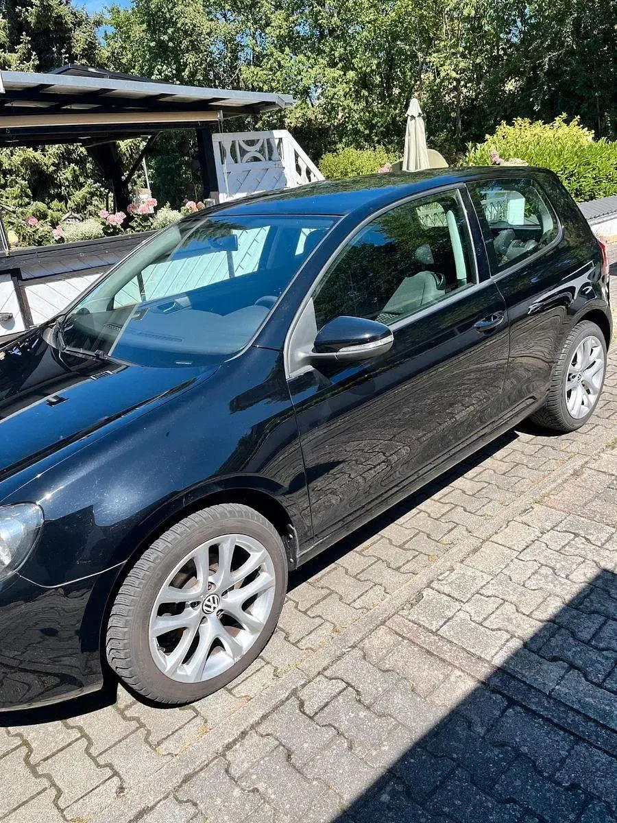 Gebraucht VW Golf VI Trendline 80 PS (58 kW) 2009 Schwarz Kleinwagen