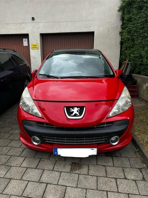 Rot Gebraucht 2008 Peugeot 207 Kleinwagen | 1.111 € (Guter Preis) - Bild 1/4