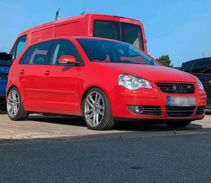 Gebraucht VW Polo 80 PS (58 kW) 2009 Rot Kleinwagen
