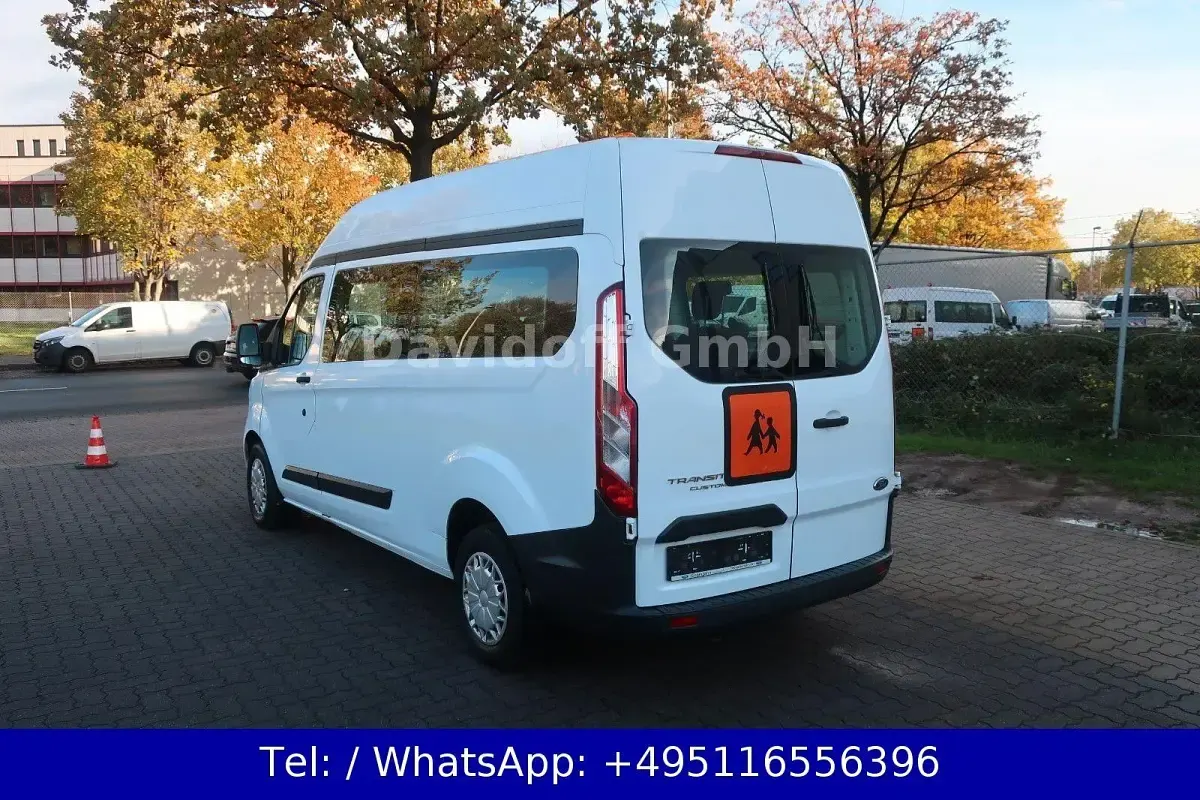 Gebraucht Ford Transit Custom 125 PS (91 kW) 2015 Weiß Van / Kleinbus