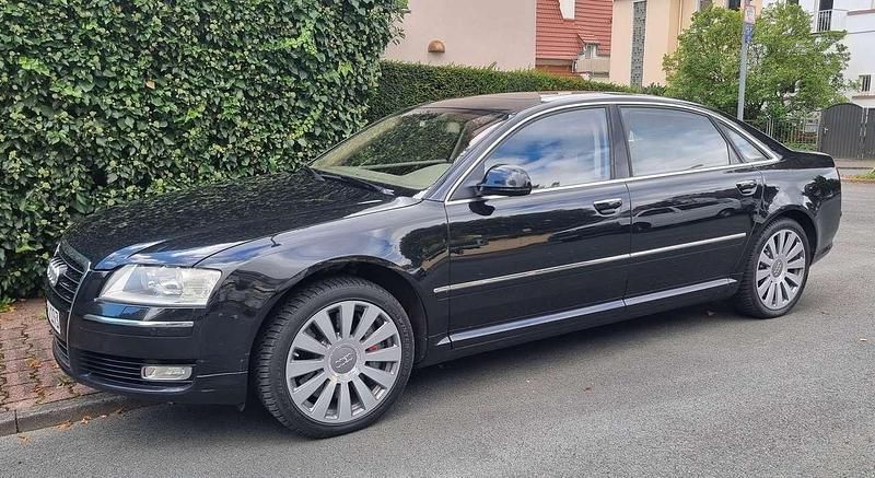 Schwarz Gebraucht 2009 Audi A8L Limousine | 9.450 € (Fairer Preis) - Bild 1/4