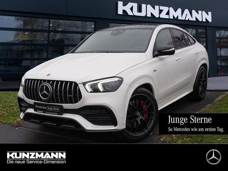 Designo diamantweiß bright Gebraucht 2021 Mercedes GLE53 AMG AMG Coupé | 75.310 € (Fairer Preis) - Bild 1/4