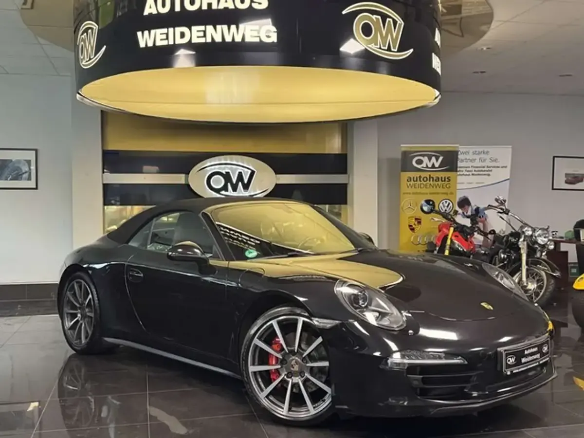 Gebraucht Porsche 911 Carrera 4S Cabriolet Chrono 400 PS (294 kW) 2013 Basaltschwarz perleffekt Cabrio