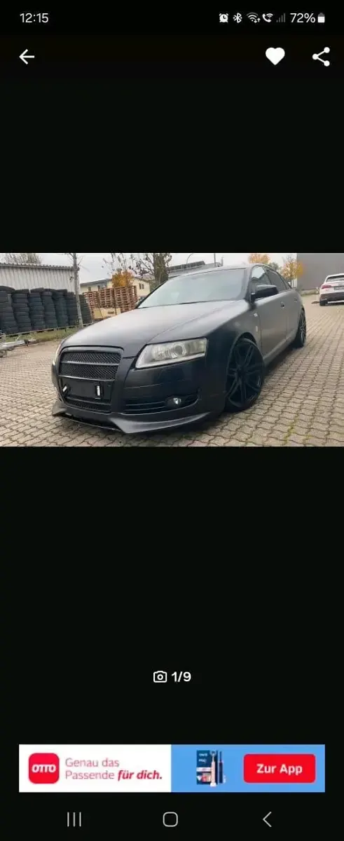 Używany Audi A6 2004 Czarny Sedan/Limuzyna