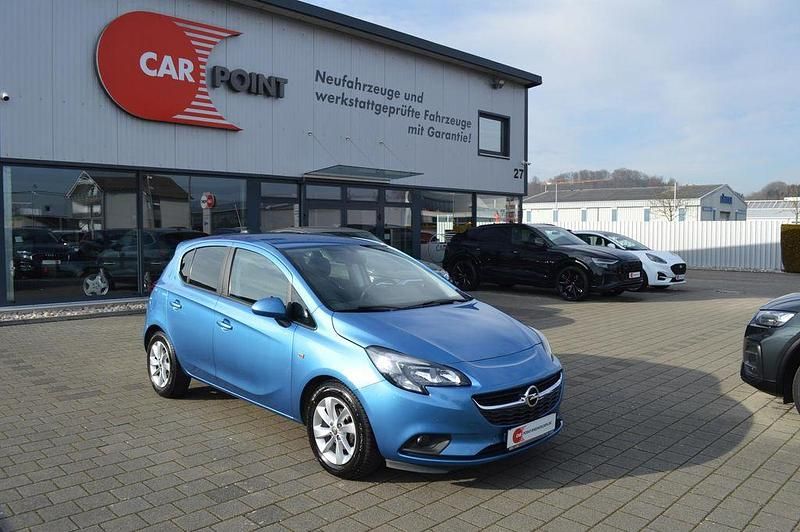 Gebraucht Opel Corsa 90 PS (66 kW) 2018 Arktis blau (m2) Limousine