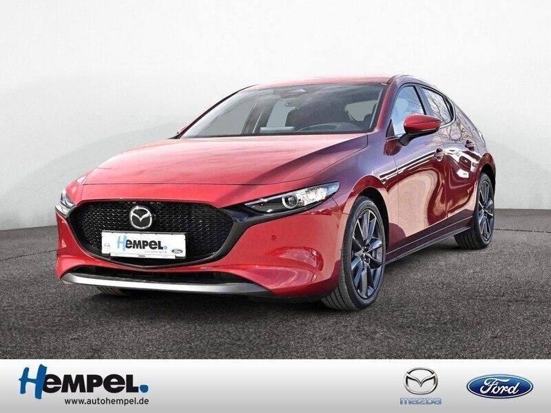 Rot Neu 2024 Mazda 3 Center-Line Limousine | 26.390 € (Fairer Preis) - Bild 1/4