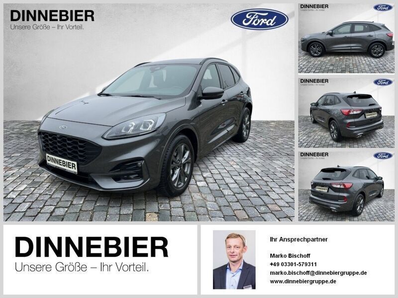 Grau (metallic) Gebraucht 2023 Ford Kuga ST-Line X SUV | 24.790 € (Superpreis) - Bild 1/1