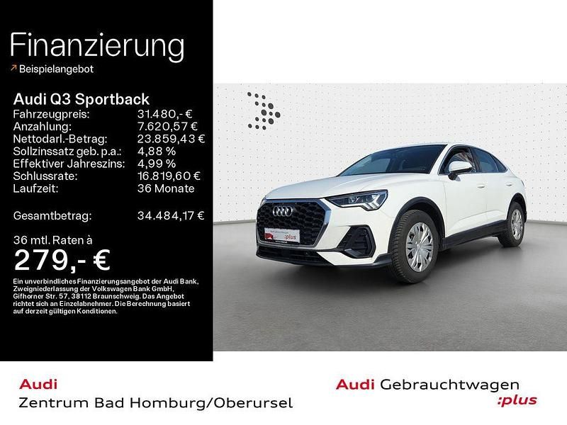 Gebraucht Audi Q3 Sportback Performance 150 PS (110 kW) 2023 Weiß SUV