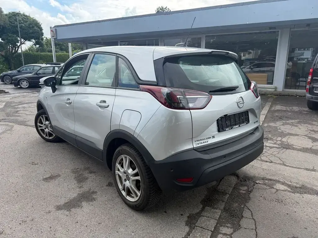 Gebraucht Opel Crossland 110 PS (80 kW) 2018 Silber SUV
