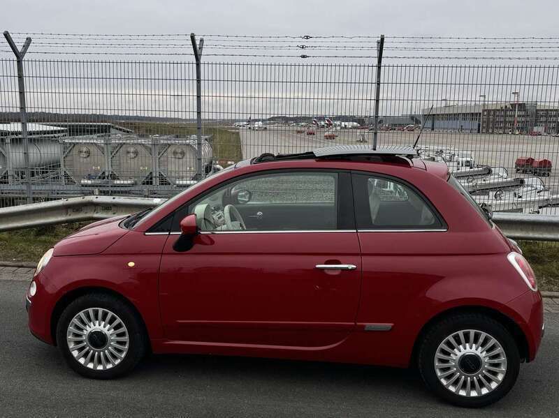Rot Gebraucht 2009 Fiat 500 Lounge Kleinwagen | 7.000 € - Bild 1/4