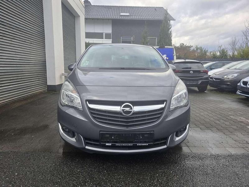 Gebraucht Opel Meriva drive 120 PS (88 kW) 2017 Karbon silber/shiny grey (m2) Van / Kleinbus