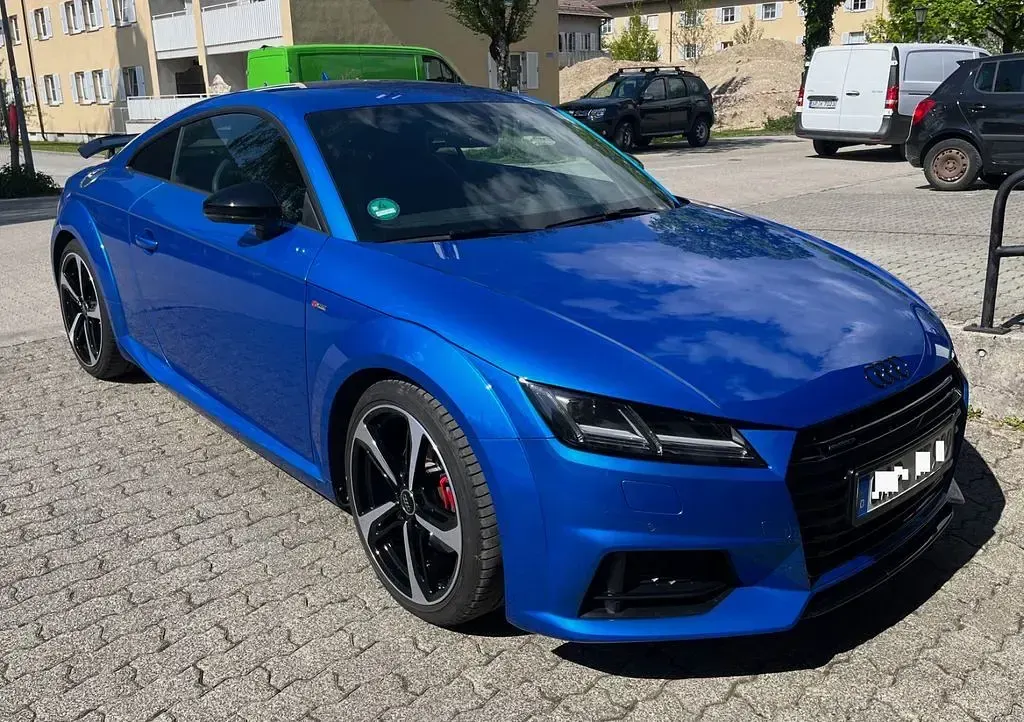 Second-hand Audi TT S-Line 230 CP (169 kW) 2018 Albastru Coupe