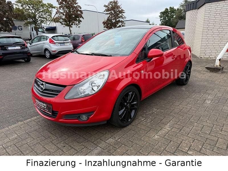 Gebraucht Opel Corsa Color Edition 87 PS (63 kW) 2010 Rot Kleinwagen