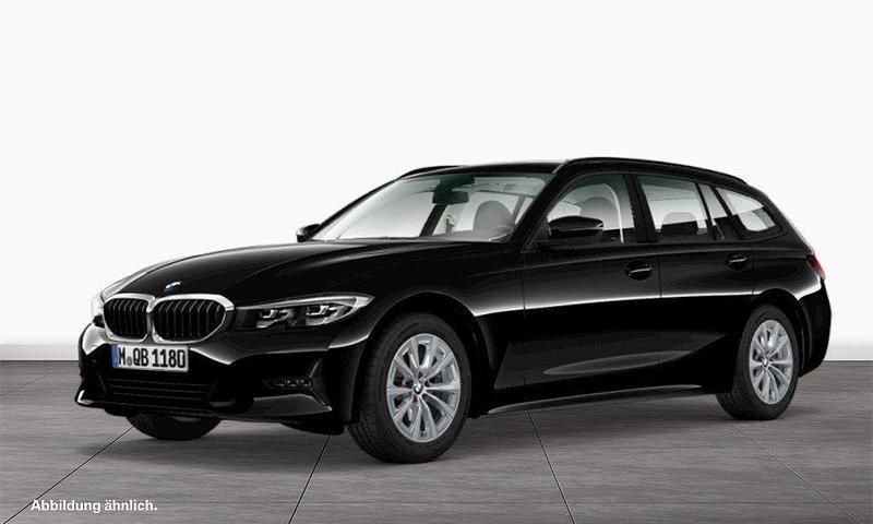 Schwarz Gebraucht 2022 BMW 318 Sport Line Kombi | 25.970 € (Fairer Preis) - Bild 1/3