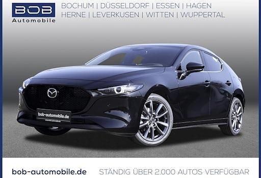 Neu Mazda 3 Exclusive-Line 140 PS (102 kW) 2025 Jet black Limousine