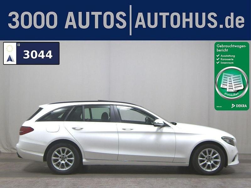 Polarweiss Gebraucht 2020 Mercedes C200 Kombi | 16.280 € (Superpreis) - Bild 1/4