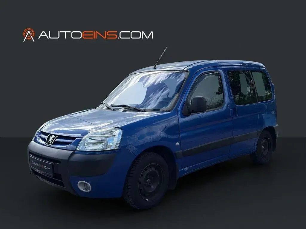 Brugt Peugeot Partner 75 HK (55 kW) 2004 Blå MPV