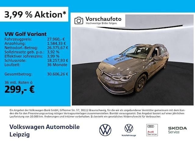 Gebraucht VW Golf VIII Style 190 PS (139 kW) 2023 Grau Kombi